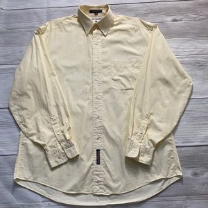 Tommy Hilfiger Yellow Shirt Size 16(34-35)
